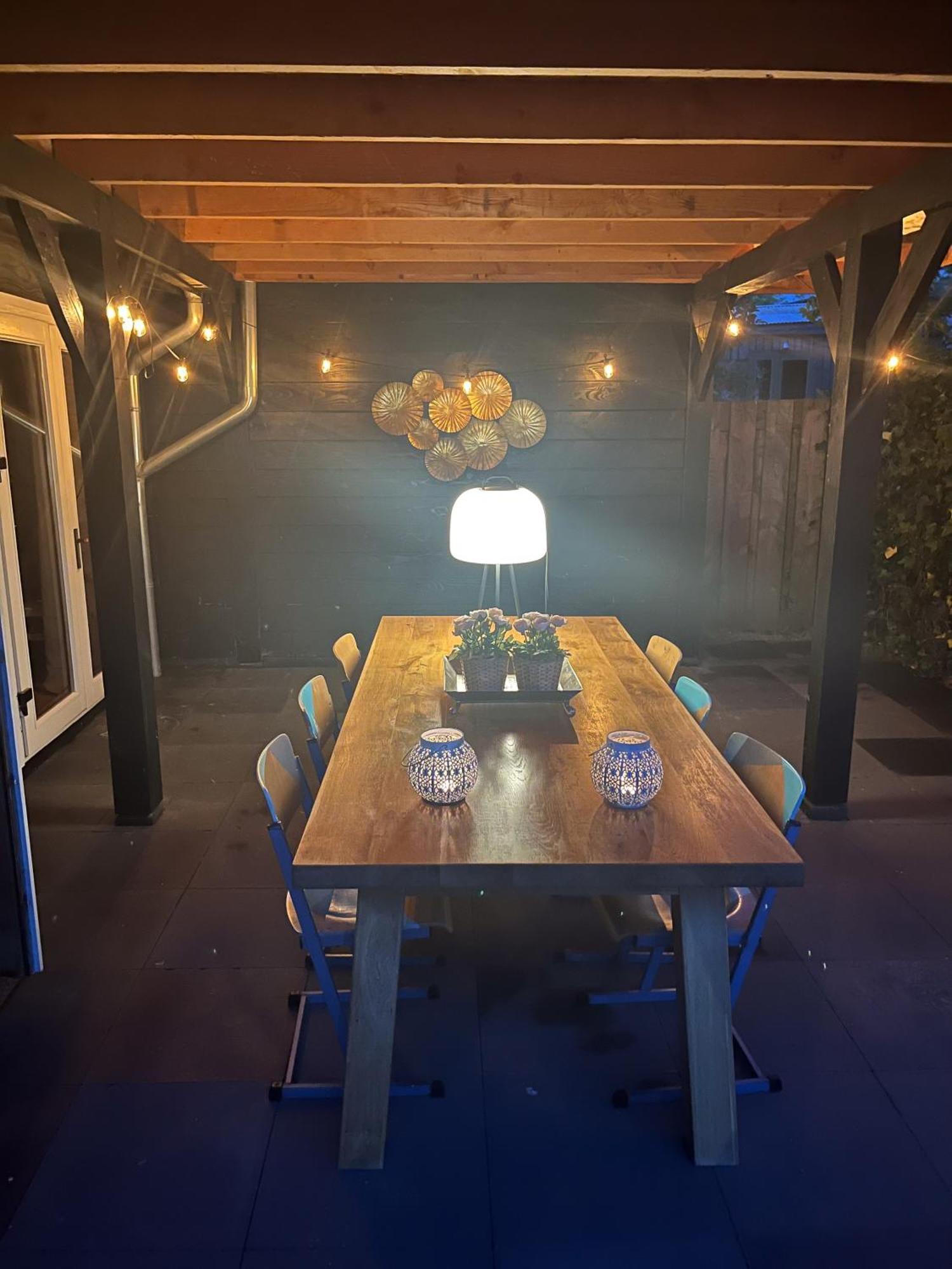 Luxe En Ruim Chalet Met Airco Bij Leekstermeer Matsloot Kültér fotó