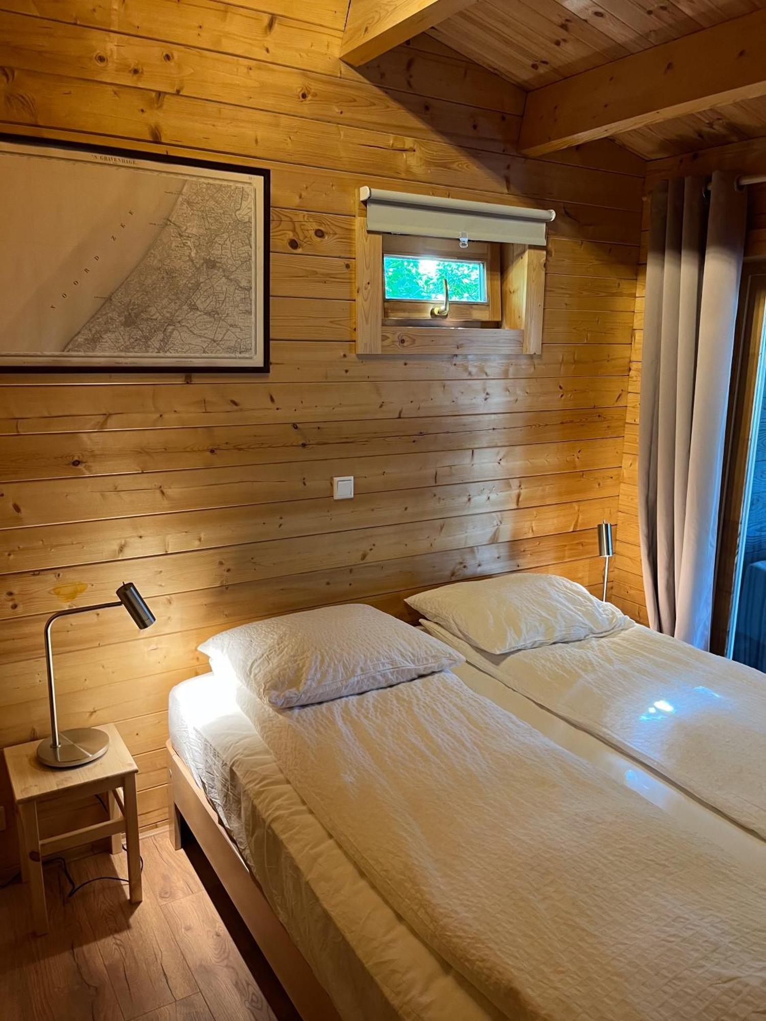 Luxe En Ruim Chalet Met Airco Bij Leekstermeer Matsloot Kültér fotó