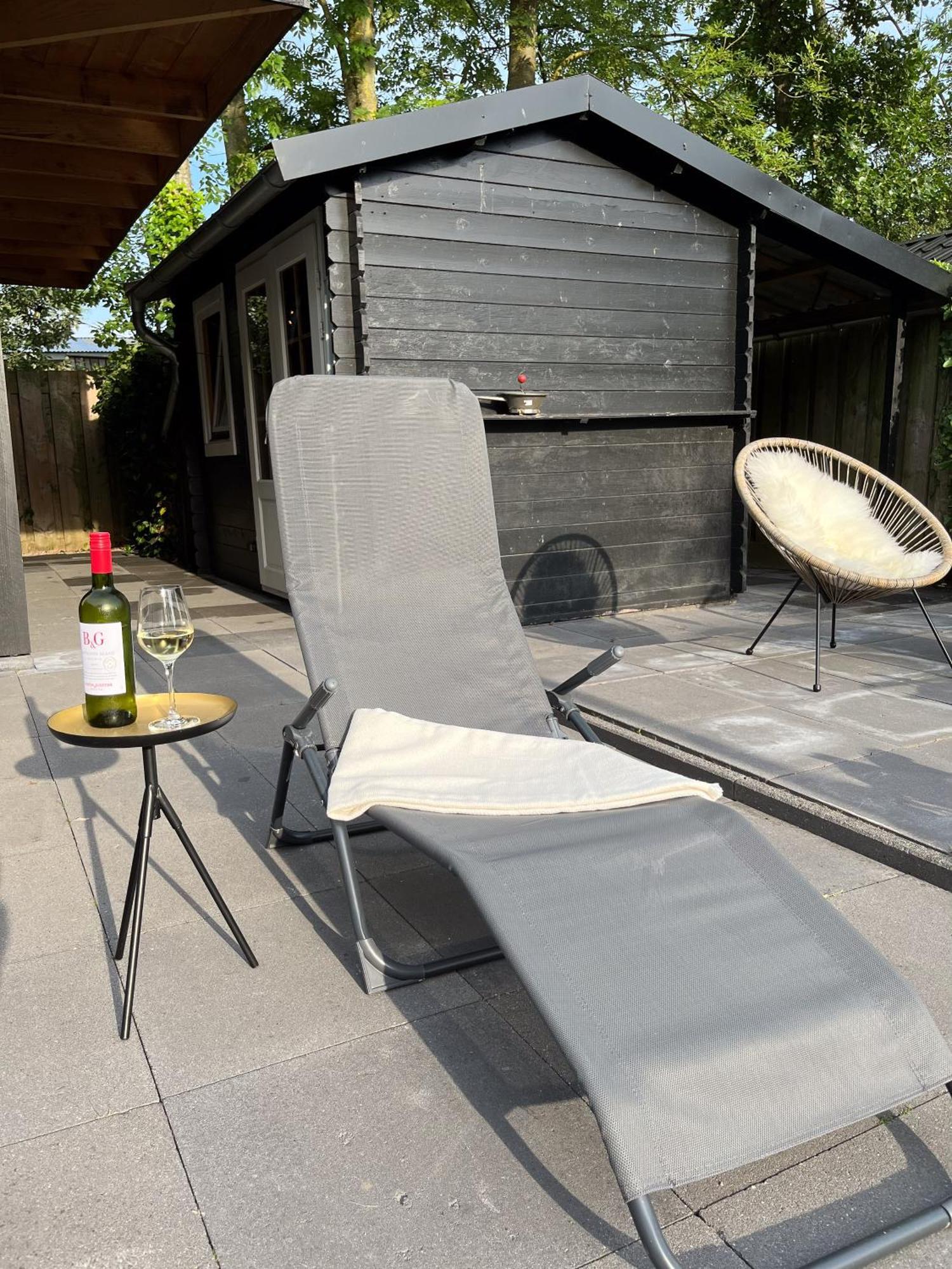 Luxe En Ruim Chalet Met Airco Bij Leekstermeer Matsloot Kültér fotó